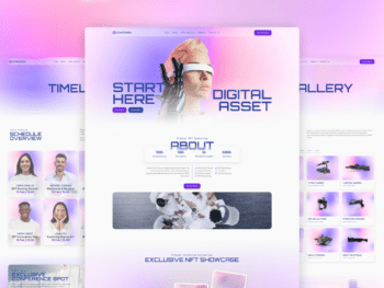 Conferism - Kit de modelos Elementor para eventos e entretenimento