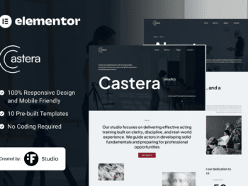 Castera - Kit de elementos de seleção de artistas e gestão de talentos