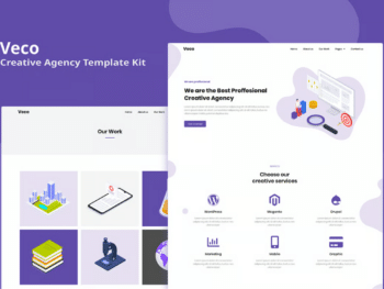 Veco - Kit de Templates Elementor da Agência Criativa