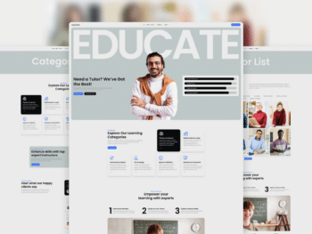 Learnism — Kit de modelos Elementor para cursos profissionais on-line