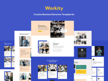 Workity - Kit de Modelo de Elemento Empresarial Criativo