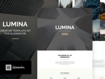 Lumina - Kit de Templates Elementor para Criativos e Negócios