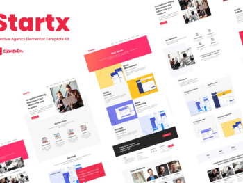 Startx - Kit de Modelos Elementor da Agência Criativa