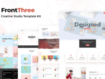 FrontThree - Kit de modelos do Creative Studio