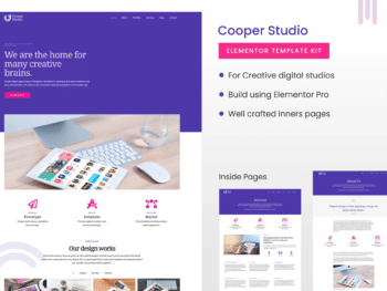 Cooper Studio - Elementor Template Kit