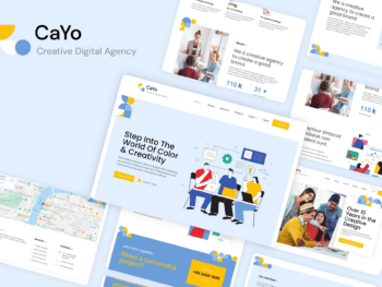 CayO - Kit de Templates Elementor da Agência Criativa