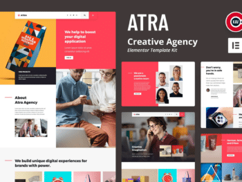 Atra - Template Kit Elementor da Agência Criativa