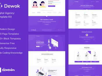 Dewok - Kit de Modelos de Agência Digital