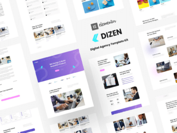 Dizen - Template Kit para Agência digitais Elementor