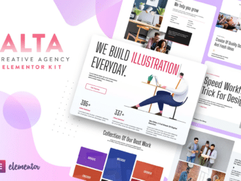 ALTA - Template Kit Elementor para Agência criativas
