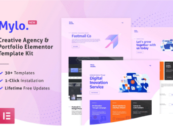 Mylo - Creative Agency & Portfolio Template Kit
