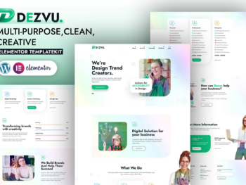 DezVu - Template Kit Elementor da Agência Criativa