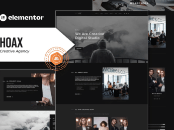 Hoax - Template Kit do Elementor da Agência Criativa