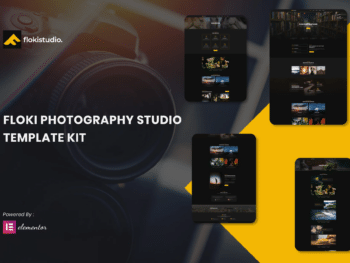 Floki - Kit de modelos Elementor para estúdio fotográfico