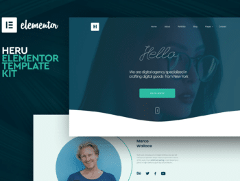Heru - Template Kit Creative Elementor