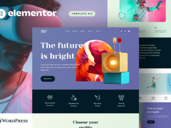 Aney - Kit de modelos Vibrant Elementor Pro
