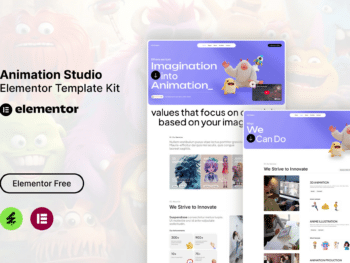 Debv - Kit de Templates Elementor do Animation Studio