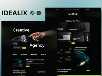 Idealix - Kit de Modelos Elementor para Agência Digital Criativa