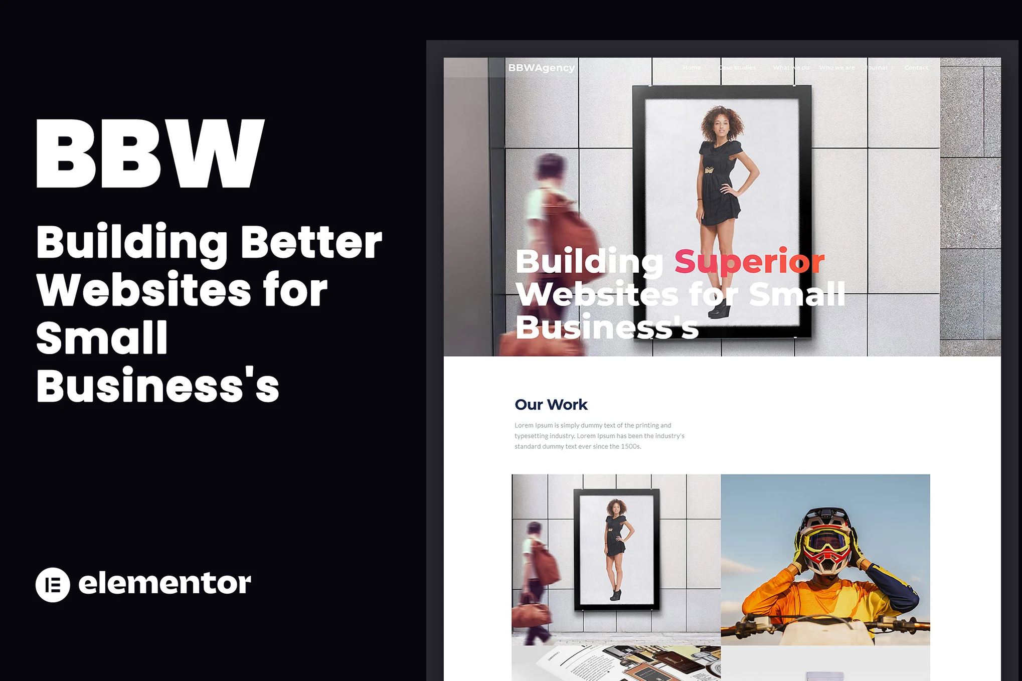 BBW - Kit de Templates Elementor para Agência de Web Design