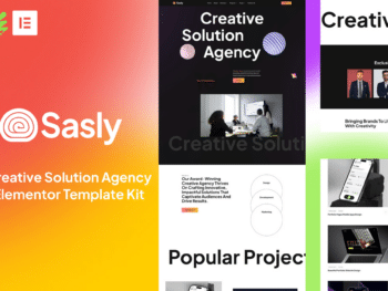 Sasly - Kit de modelos Creative Solution Elementor