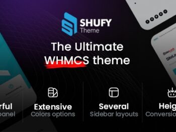 ShufyTheme - O tema definitivo para WHMCS