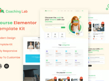 Coaching Lab - Kit de modelos Elementor do Coaching Center
