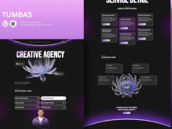 Tumbas - Kit de Templates Elementor para Agência Criativa