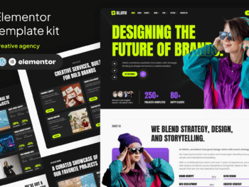 Ollotiv - Kit de Modelos Elementor para Agência Criativa