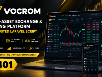 Vocrom - Script PHP para Plataforma de Negociação e Exchange de Múltiplos Ativos