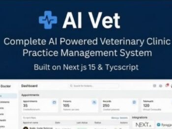 AI Vet - Sistema completo de gestão para hospitais/clínicas veterinárias | Com inteligência artificial | Node.js