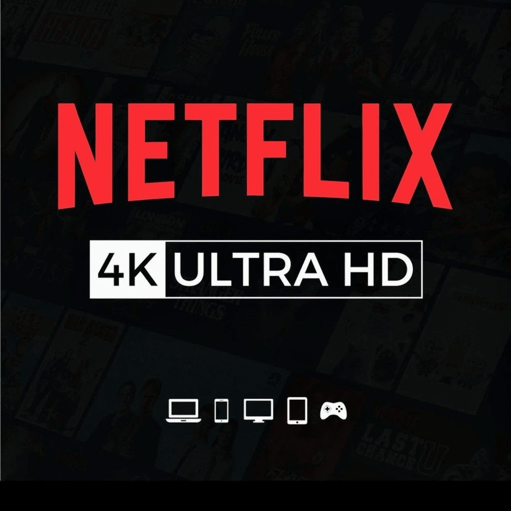 Conta Netflix 4K - 30 Dias de Acesso